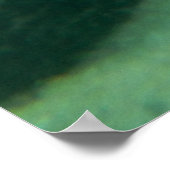 Hawaiian Green Zee Turtle Poster (Hoek)