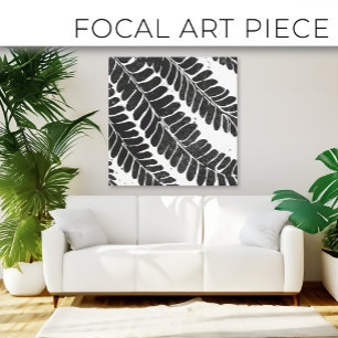 Hawaiian Haole Koa- leucaena leaf Canvas Afdruk