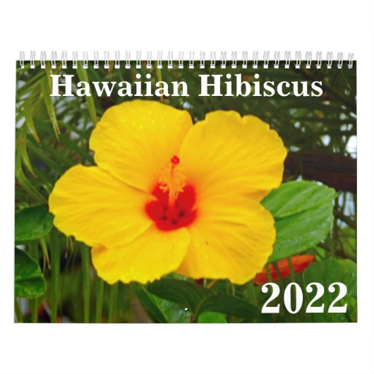 Hawaiian Hibiscus 2022 Agenda Kalender (Hoes)