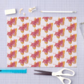 Hawaiian Hibiscus Bloempatroon 10lb Weefseldocumen Tissuepapier (Craft)