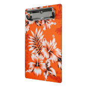 Hawaiian Hibiscus Flower Background Mini Klembord (Angled2)