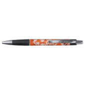 Hawaiian Hibiscus Flower Background Pen (Achterkant)