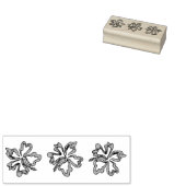 Hawaiian Hibiscus Flower Flowers Rubber Stamp Rubberstempel (Gestempeld)