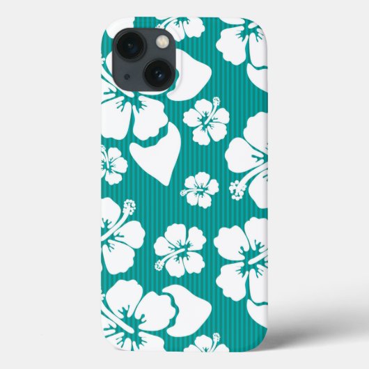 Hawaiian Hibiscus Flower Pattern Case-Mate iPhone Case (Achterkant)