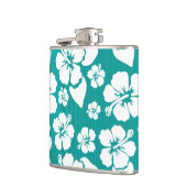 Hawaiian Hibiscus Flower Pattern Heupfles (Links)