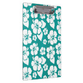 Hawaiian Hibiscus Flower Pattern Klembord (Rechts)