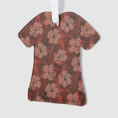  Hawaiian Hibiscus red Ornament (voorkant)