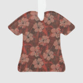  Hawaiian Hibiscus red Ornament (voorkant)
