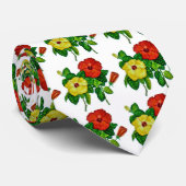 Hawaiian Hibiscus Stropdas (Opgerold)