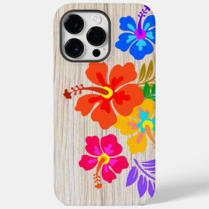 Hawaiian Hibiscus Tropical Flowers Case-Mate iPhone 14 Pro Max Hoesje