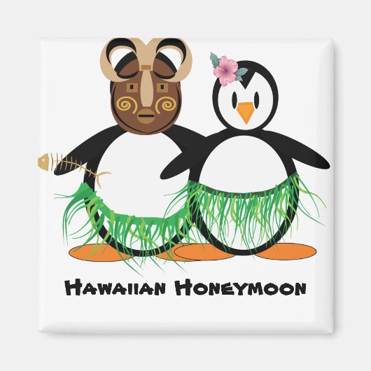 Hawaiian Honeymoon Magneet (Voorkant)