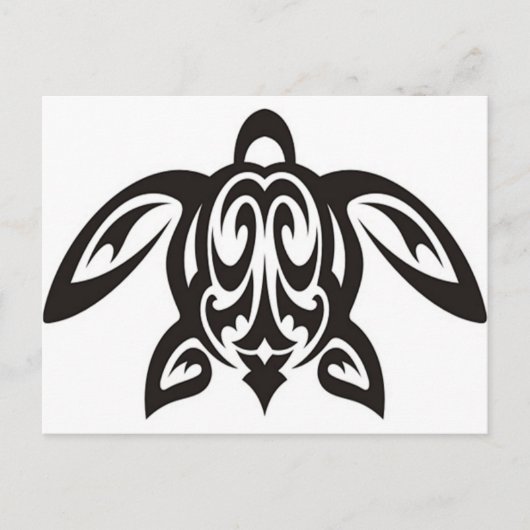 Hawaiian Honu Turtle Briefkaart (Voorkant)