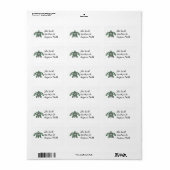 Hawaiian Honu Turtle Etiket (Full Sheet)