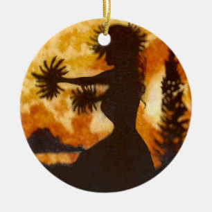 Hawaiian Hula Dancer Ornament