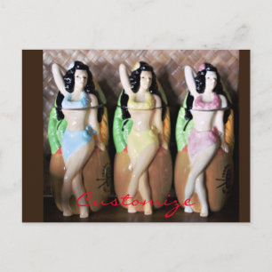 Hawaiian Hula Dancers Thunder_Cove Briefkaart