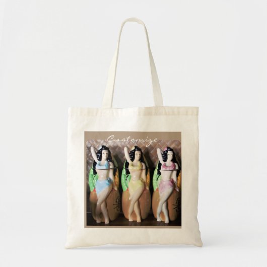 Hawaiian Hula Dancers Thunder_Cove Tote Bag (Voorkant)