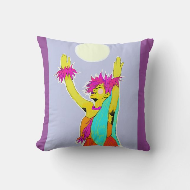 Hawaiian Hula Dream Pillow Kussen (Voorkant)
