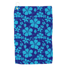 HAWAIIAN HULA (HIBISCUS) DARK/LIGHT BLUE