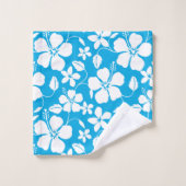 HAWAIIAN HULA (HIBISCUS) JEU DE SERVIETTES DE BAIN (Gant de toilette)