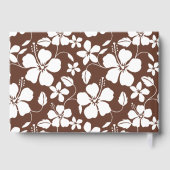 HAWAIIAN HULA (HIBISCUS) MOTIF EN BROWN (Verso)