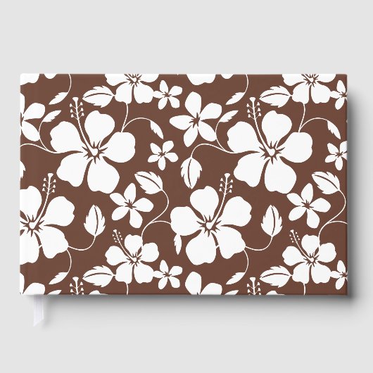 HAWAIIAN HULA (HIBISCUS) MOTIF EN BROWN (Recto)