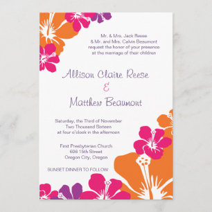 Hawaiian Invite Kaart