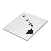 Hawaiian Island Chain Ceramic Tile Tegeltje (Zijkant)