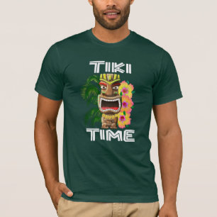 Hawaiian Islands Tiki Statue T-shirt