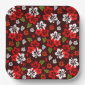 Hawaiian Kerstmis Hibiscus Paper Bord (Voorkant)