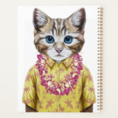 Hawaiian Kitty Cat Planner (Achterkant)