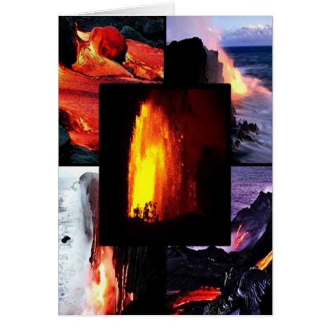 Hawaiian Lava vulcano (Voorkant)
