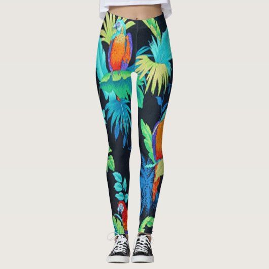 Hawaiian Leggins Leggings (Voorkant)