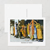 Hawaiian Lei Dealers Briefkaart (Voorkant / Achterkant)