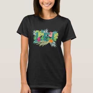 Hawaiian Lei Hawaii Pineapple Tiki T-shirt
