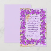 Hawaiian Lei Wedding Hartelijk dank Bedankkaart (Voorkant / Achterkant)