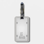 Hawaiian License Bord met jouw naam Bagagelabel (Achterkant verticaal)