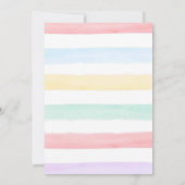 Hawaiian Luau Anniversaire Invitation Tropical Poo (Dos)