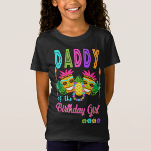Hawaiian Luau Birthday Party Matching Tiki Outfit T-shirt