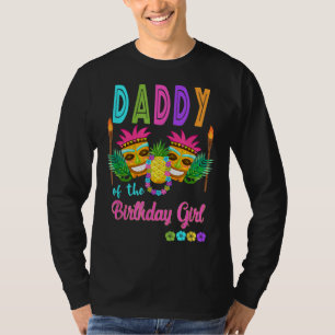 Hawaiian Luau Birthday Party Matching Tiki Outfit T-shirt