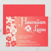 HAWAIIAN LUAU | PARTIJVERZOEKEN KAART (Voorkant / Achterkant)