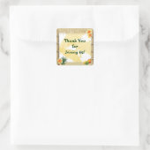 Hawaiian Luau Party Favor Sticker (Tas)