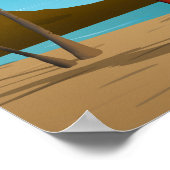 Hawaiian Mele Kalikimaka Briefkaart Poster (Hoek)