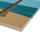 Hawaiian Mele Kalikimaka Briefkaart Snijplank (Hoek)