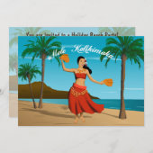 Hawaiian  Mele Kalikimaka  Kaart (Voorkant / Achterkant)
