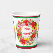 Hawaiian Mele Kalikimaka Tropische Schetsen Beker (Links)