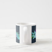 Hawaiian Midnight Orchids Espresso Mok (Achterkant)