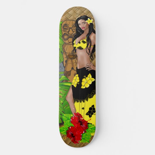 Hawaiian Mix Skateboard (Voorkant)