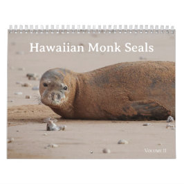 Hawaiian Monk Seals Kalender
