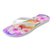 Hawaiian Multi Flower Teenslippers (Schuin)