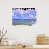Hawaiian Ocean Poster (Keuken)